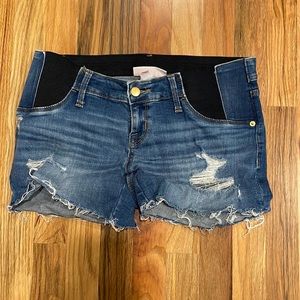 Maternity Jean Shorts 2/26